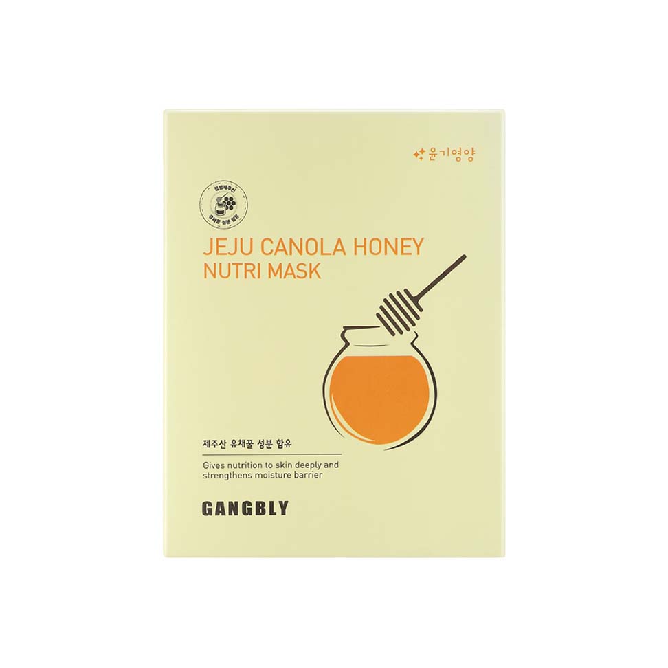 甘贝丽济州油菜蜂蜜营养面膜